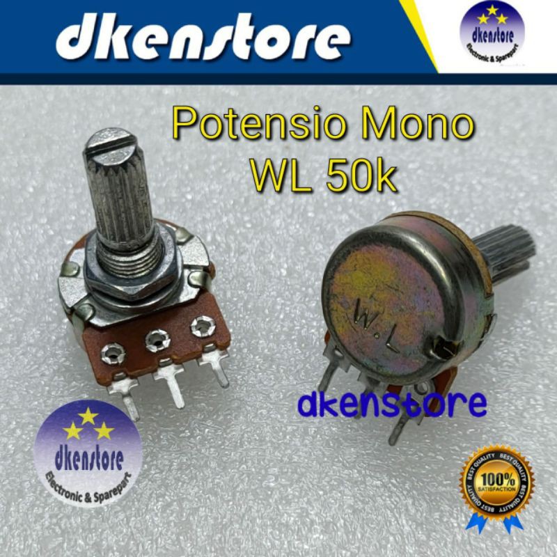 Potensio Mono 50K Potensiometer Murah