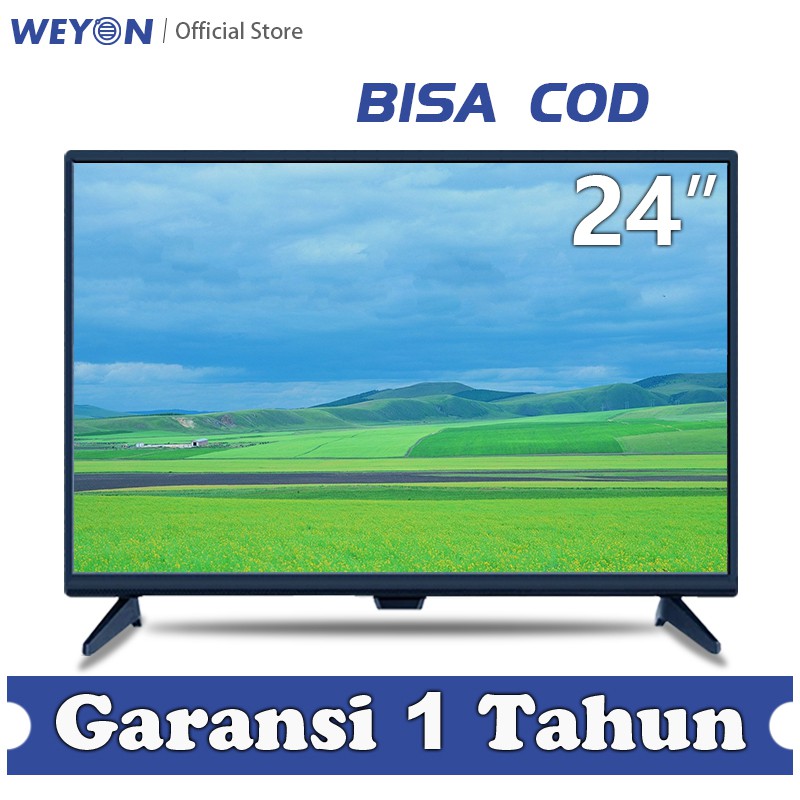 [Garansi 1 tahun] TV 24 inch LED Weyon Televisi | Shopee Indonesia