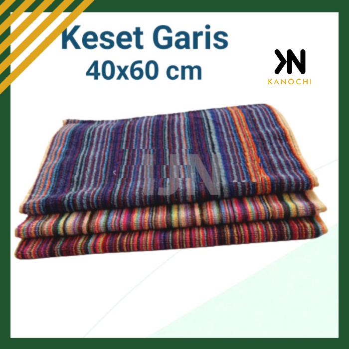 keset kaki garis handuk keset kamar mandi dapur kamar
