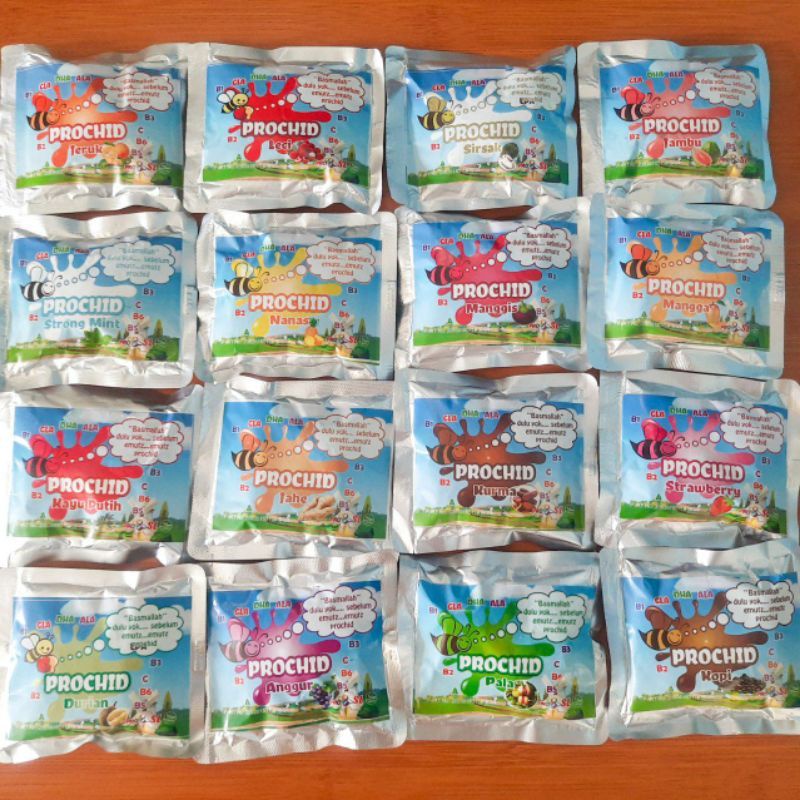 

PROCHID PERMEN HERBAL PROBIOTIK (SACHET)