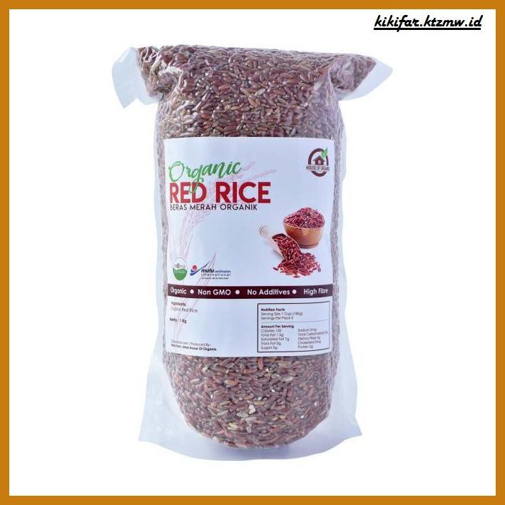 

ANEKA-BERAS- HOUSE OF ORGANIX ORGANIC RED RICE ( BERAS MERAH ORGANIK ) -BERAS-SEHAT.