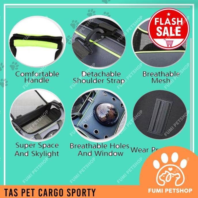TAS PET CARGO SPORTY [ TAS HEWAN ] PET CARRIER