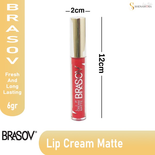 Brasov Makeup Lip Cream Matte 6 Gram