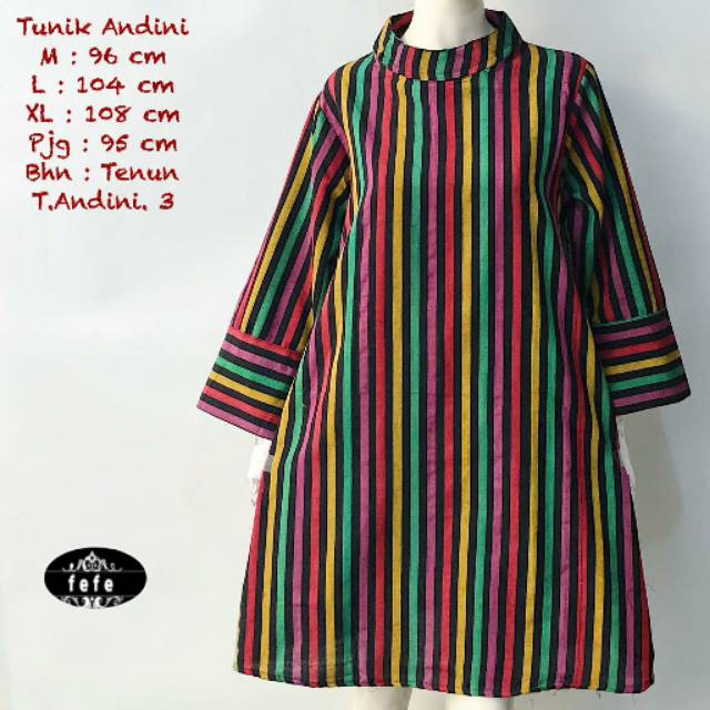 Tunik andini 3 / tunik batik / tunik lurik