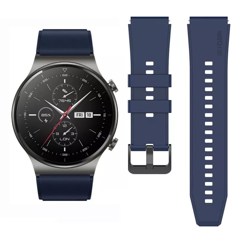 Strap Silicon For Smart Watch Huawei GT Runner | GT3 Pro 46mm