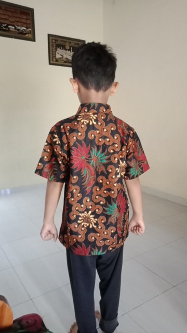 Baju Batik Anak Usia 3 Sd 10 Th