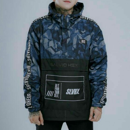 Jaket Cougle Fullprint Jaket Motif Jaket Parasut Pria Jaket Outdoor