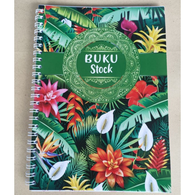 Buku  stock barang online shop
