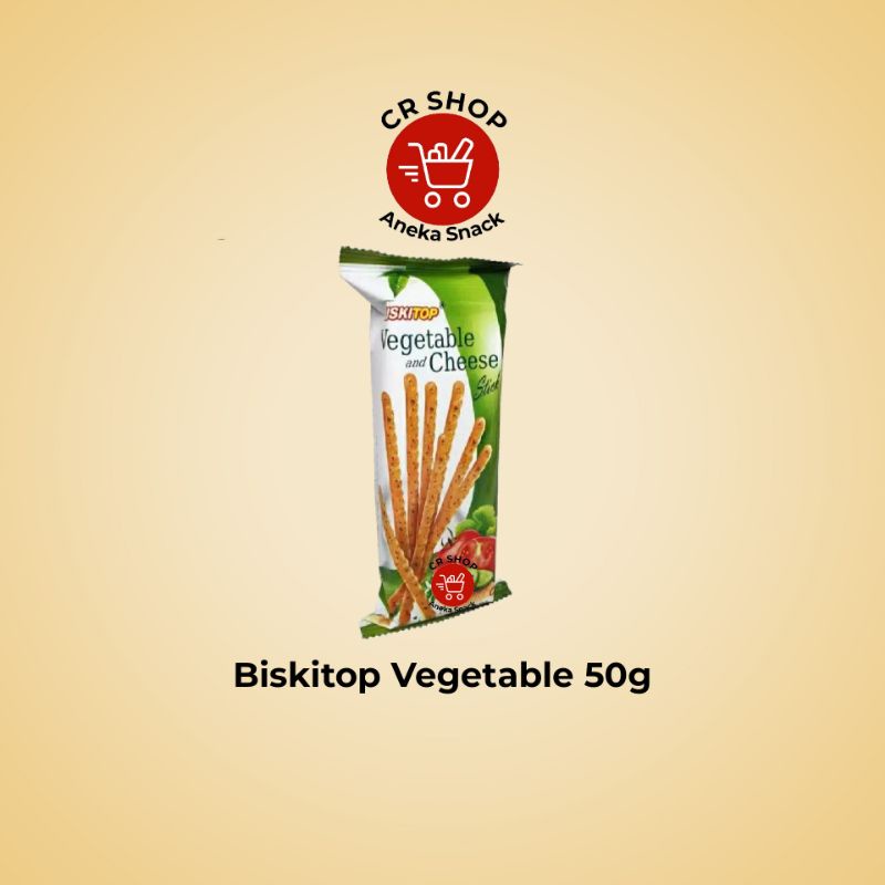 

PROMO!!! Biskitop Vegetable and Cheese @50g