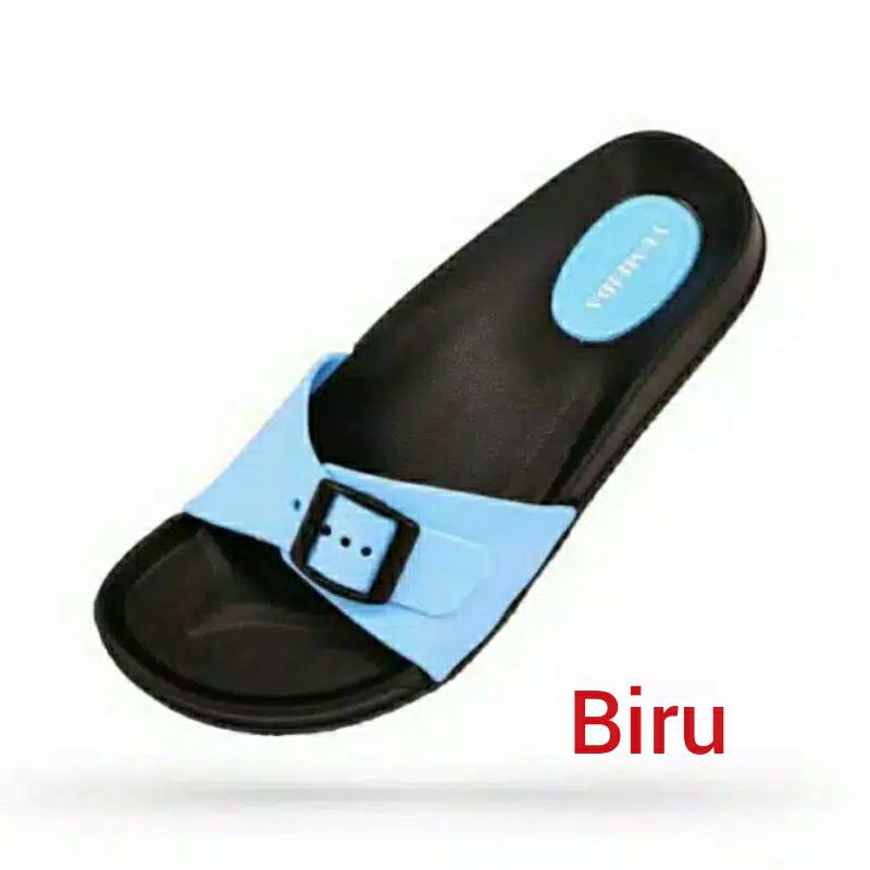 Sandal slop wanita/sandal slop perempuan yumeida LD-9061 L ukuran 37-41-2