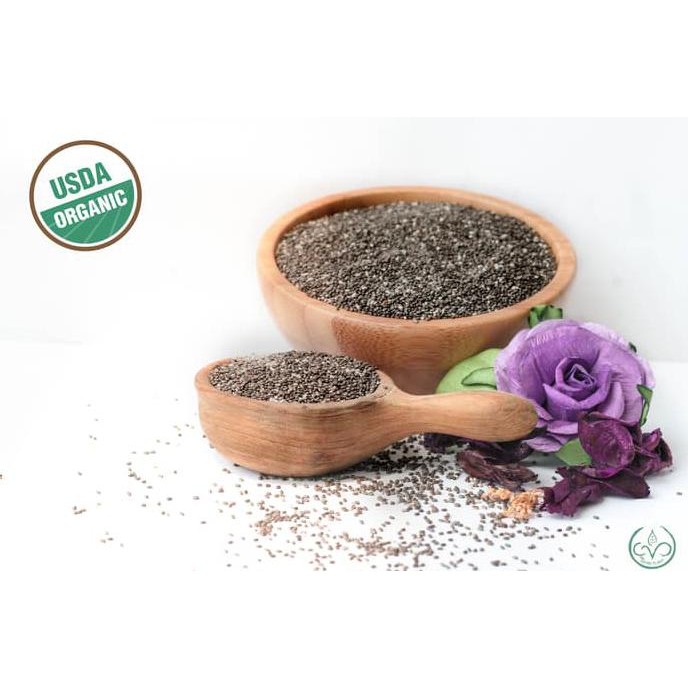 

Super Sale Organic Black Chia Seed Mexico 250G Ready Stock