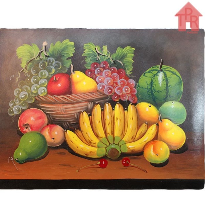 Lukisan Asli - Tropical Fruit On Canvas 60x80cm.