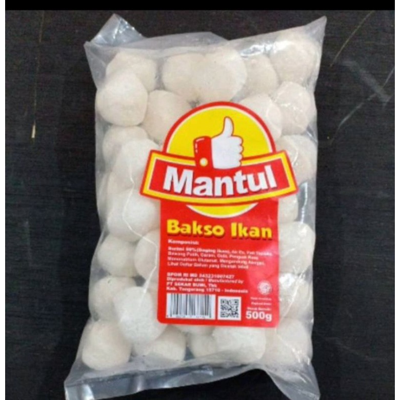 

MANTUL baso ikan 500gr