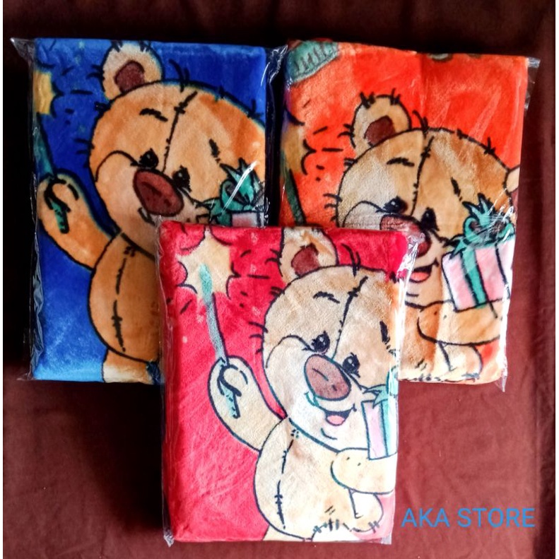 Selimut bulu bayi Tebal Lembut 70x70cm