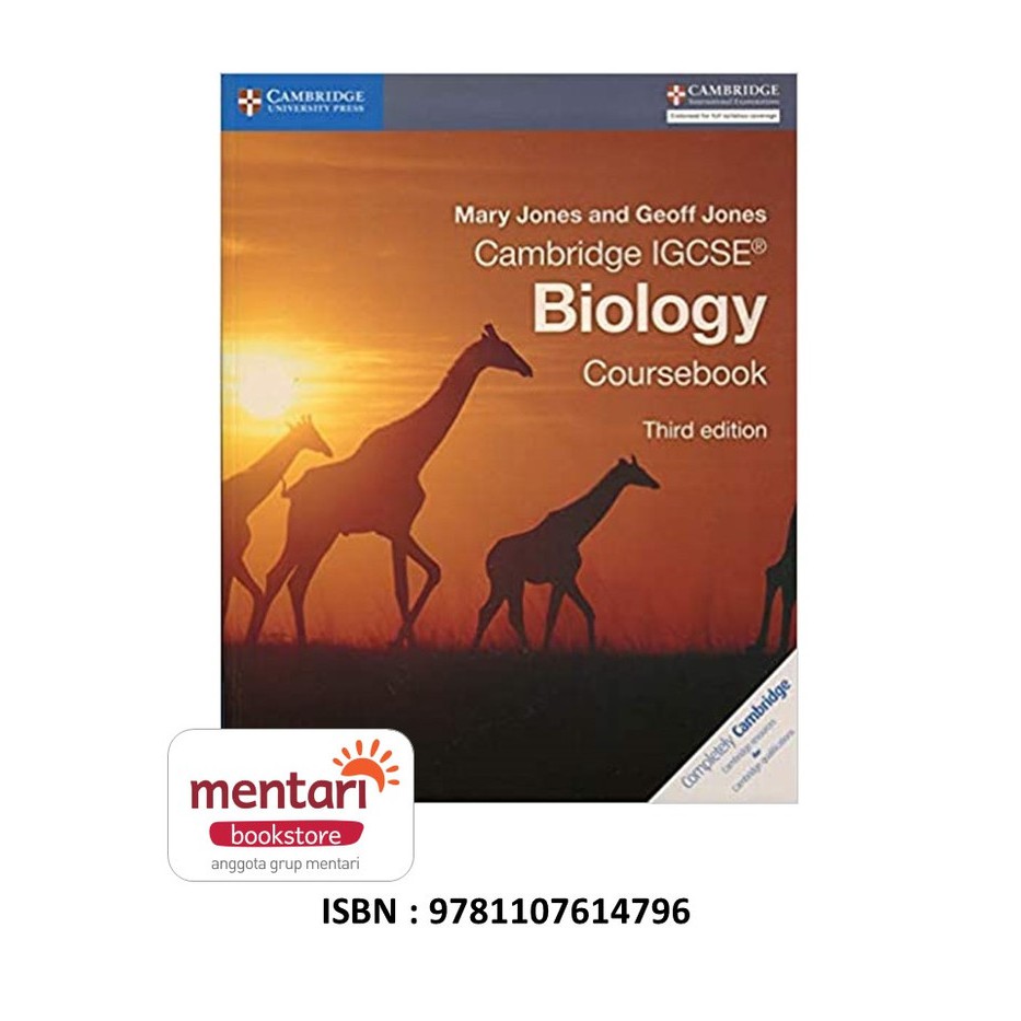 Cambridge IGCSE Biology (3rd Edition) | Buku Pelajaran Biologi SMP/SMA - Coursebook