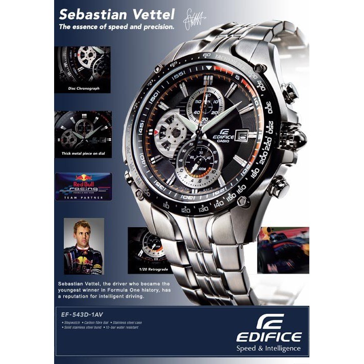 Casio Edifice EF-543D-1AV