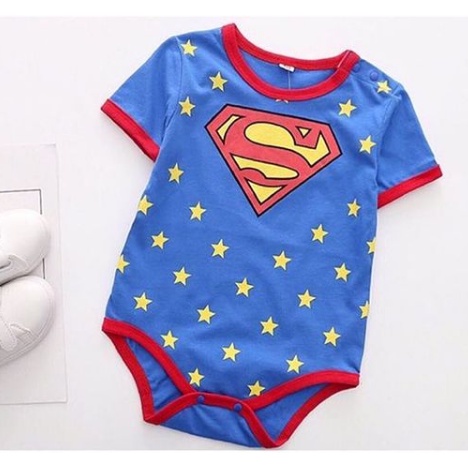 Jumpsuit Anak Motif Superhero