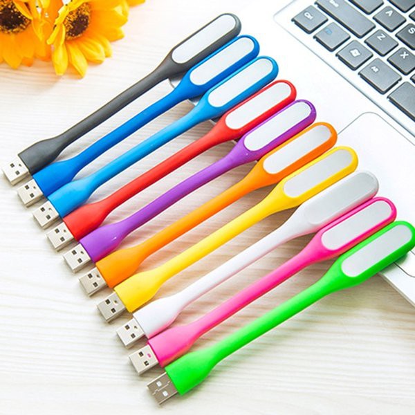 SHABRINA_FASHION!! Lampu LED USB Warna Meja Baca Flexible Stick Lamp Sikat Emergency