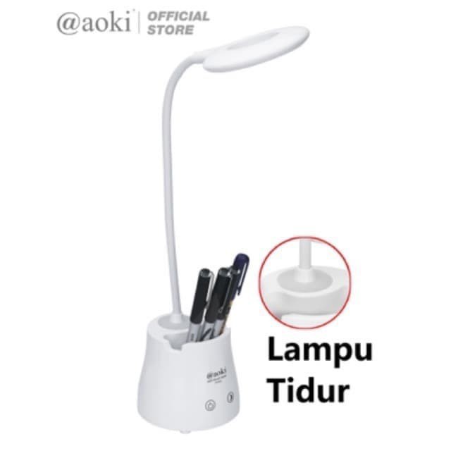 Lampu Belajar Touch Dimmer Smart AK-6041 AOKI/Desk Lamp Sentuh Pintar