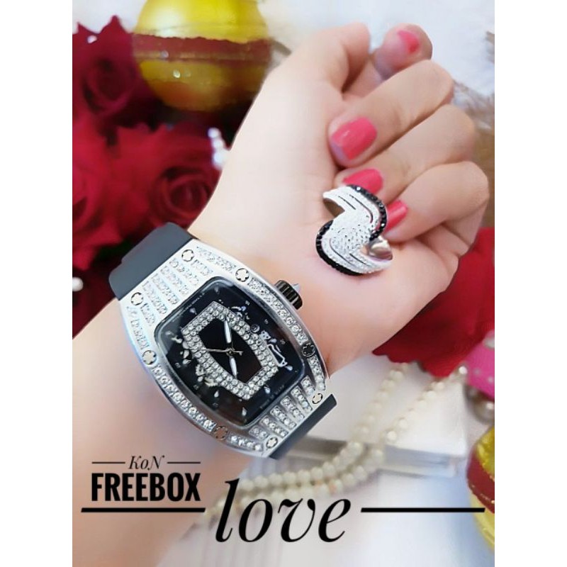 jam set cincin titanium V898