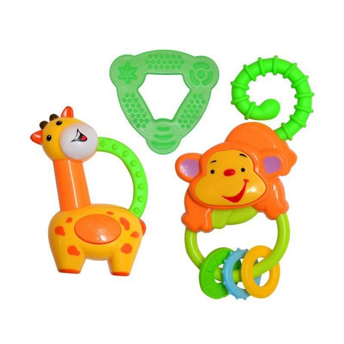 Lusty Bunny Toys Feeding Set / Mainan Bayi / Teether Bayi