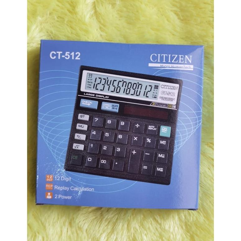 

((BISA COD)) kalkulator citizen 12 digit ct 512