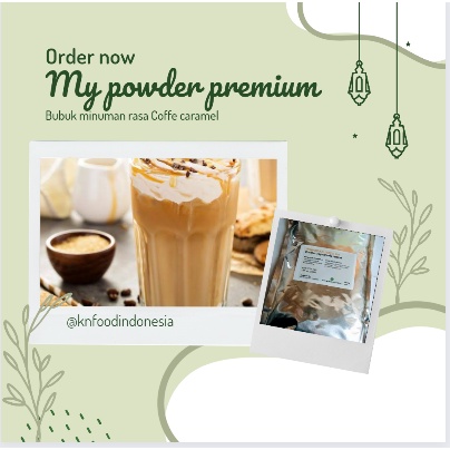 

Powder Coffee Caramel Premium -Powder minuman rasa coffe caramel kemasan 1 kg