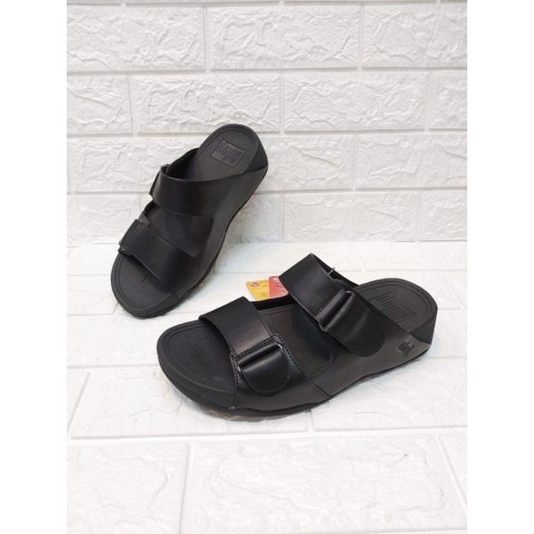 SANDAL FITFLOP DUSH MAN SLIDE / SANDAL PRIA FITFLOP DUSH MAN