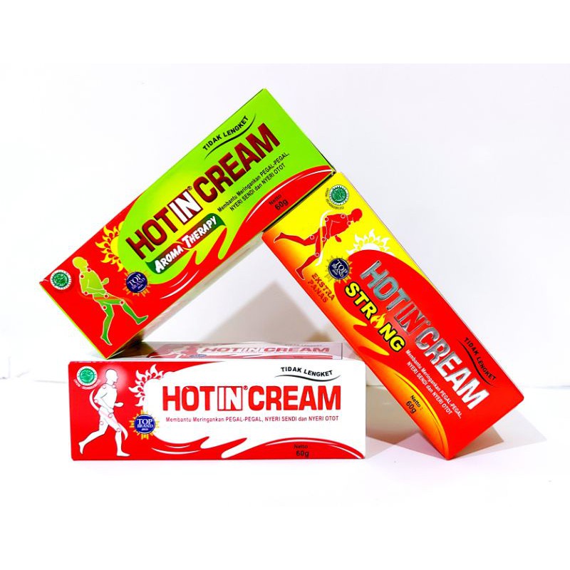 [TUBE] [120GR] [BPOM] HOT IN CREAM TUBE 120g HOTIN ORIGINAL | STRONG | AROMA THERAPHY | KRIM NYERI SENDI | NYERI OTOT |_Cerianti