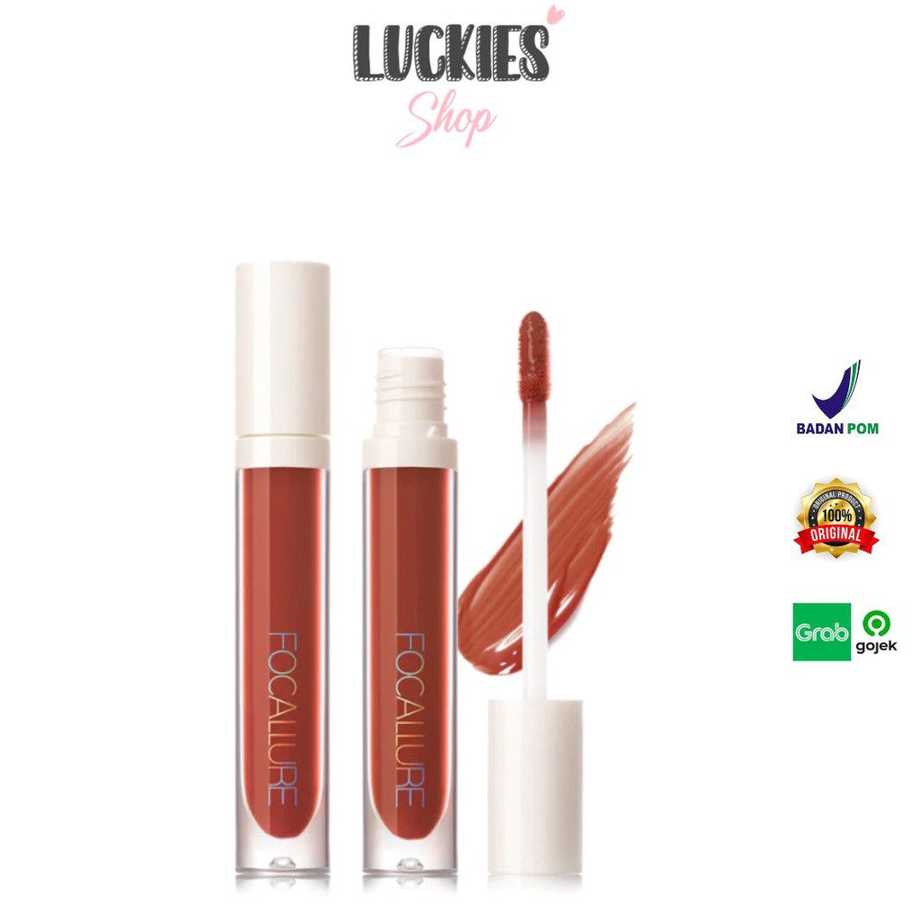 Official Distributor Focallure Plumpmax Lip Gloss 10 Colors Long Lasting Shimmer Lip Lipgloss FA153