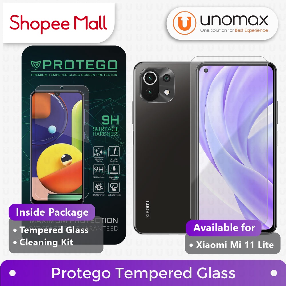 Tempered Glass Xiaomi Mi 11 Lite / Mi11 Lite Protego Screen Protector
