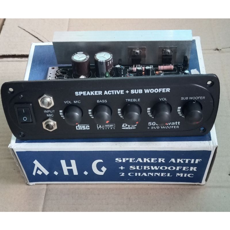 kit speaker aktif blackberry 60w