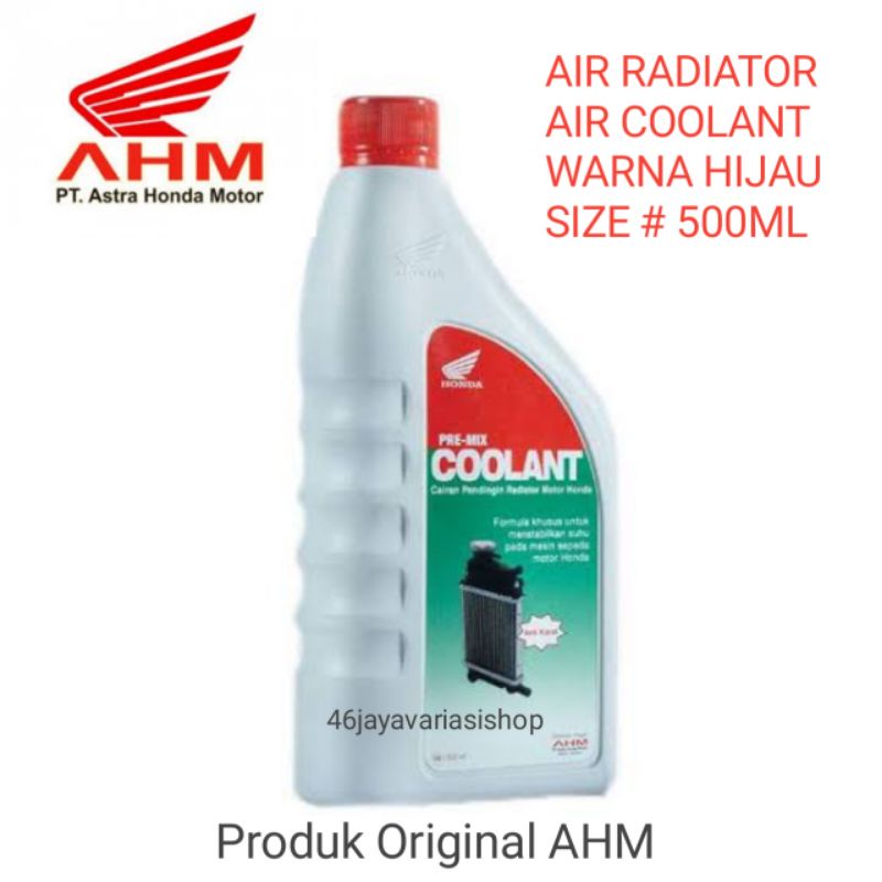 Jual Air Radiator Air Coolant Original Ahm Ukuran Ml Universal Shopee Indonesia