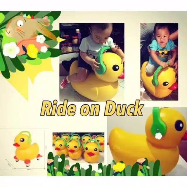 Mainan Anak Bebek Dorong Ride On Duck