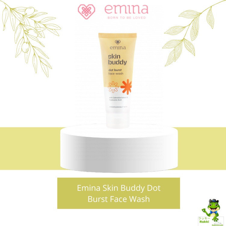 ❣️Rakkistore99❣️ Emina Skin Buddy Dot Burst Face Wash 60ml (100% Original)