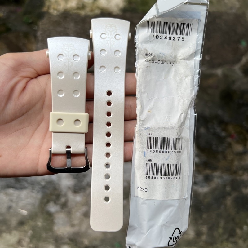 Strap tali jam tangan casio g-shock original G-8000F 7V band G 8000F