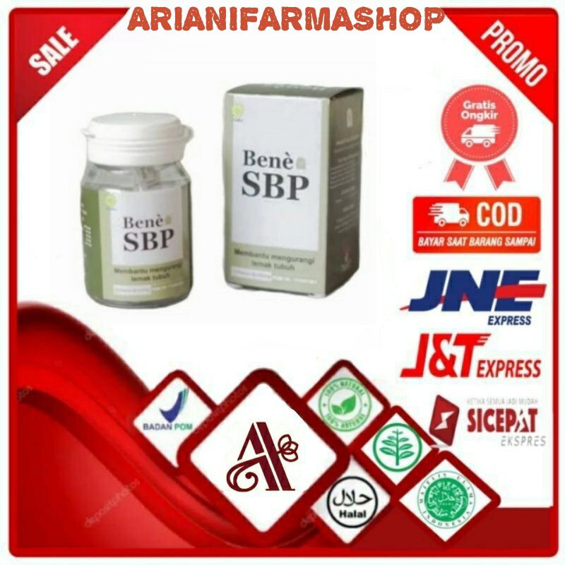 Bene Sbp Isi 30 Kapsul Obat Pelangsing Badan By Rachel Vennya 100% Asli Original