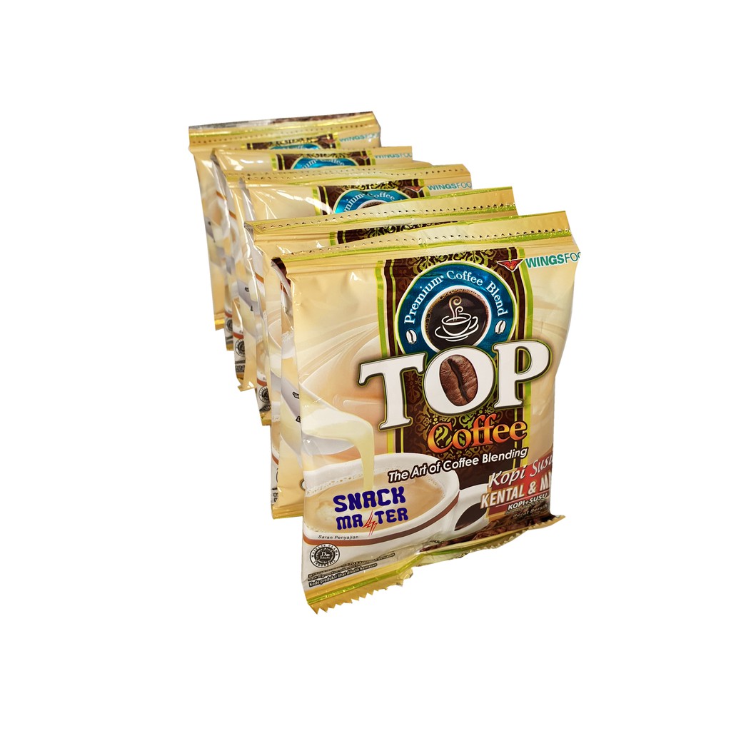 

TOP Kopi Susu Kental & Manis - Netto 10 bks x 30 gr