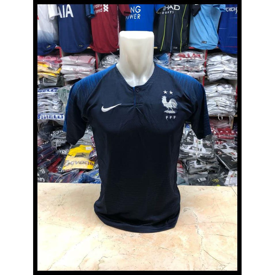 DS WELCOME JERSEY FRANCE HOME NEW WORLD CUP 2018 GRADE ORI - FRANCE HOME, L