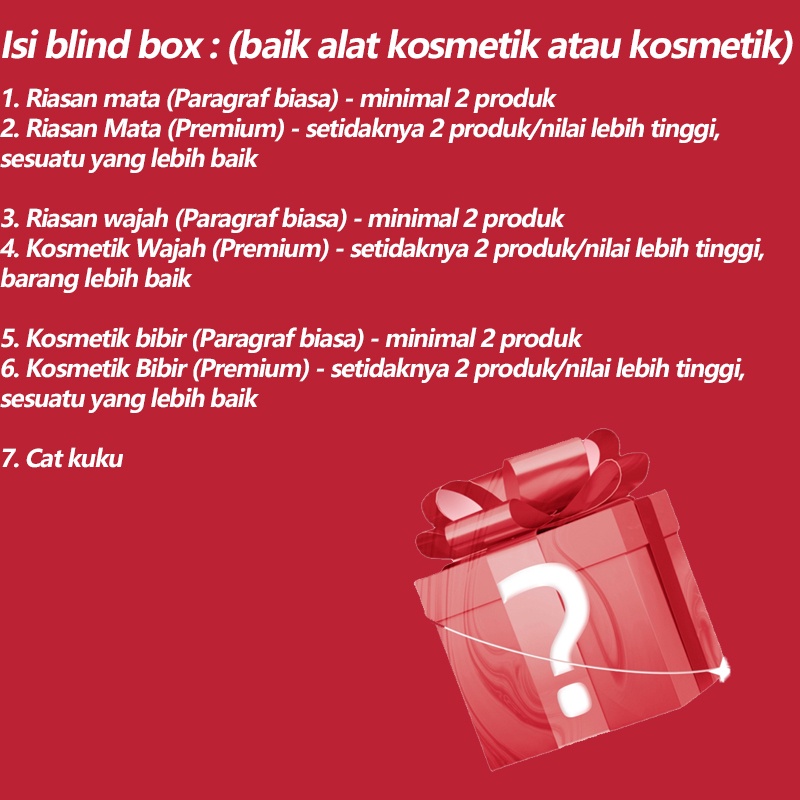 【❓❓Gaya Acak❓❓】2pcs Cat Kuku / kutek / Masker Bibir / Eyeliner / Pensil Alis / Palet Eyeshadow-baik alat kosmetik atau kosmetik