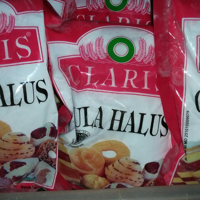 

Gula halus claris 250gr