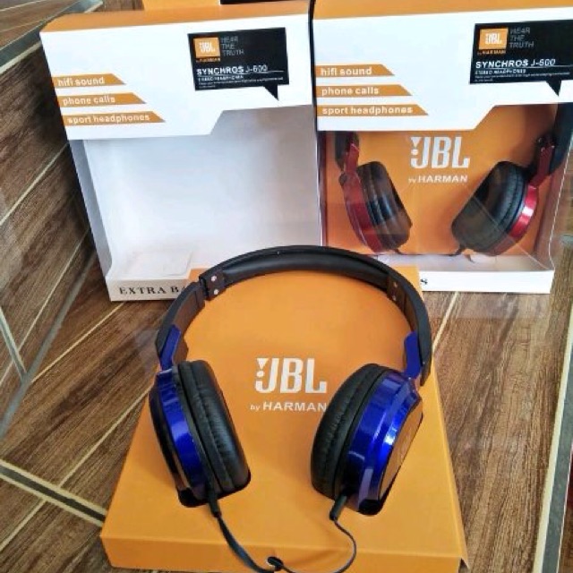 Henset HP JBL TIPE J600 Super Extra Bass Stereo earphone Competible Headset Jbl Samsung Xiaomi Vivo