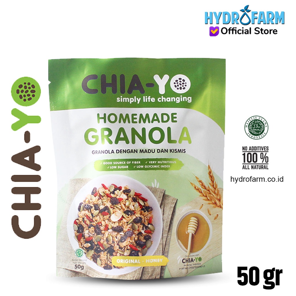 

Chia Yo - Healthy Granola Homemade