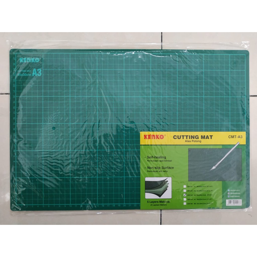 

Cutting Mat A3 Kenko Alas Potong Merakit Gunpla