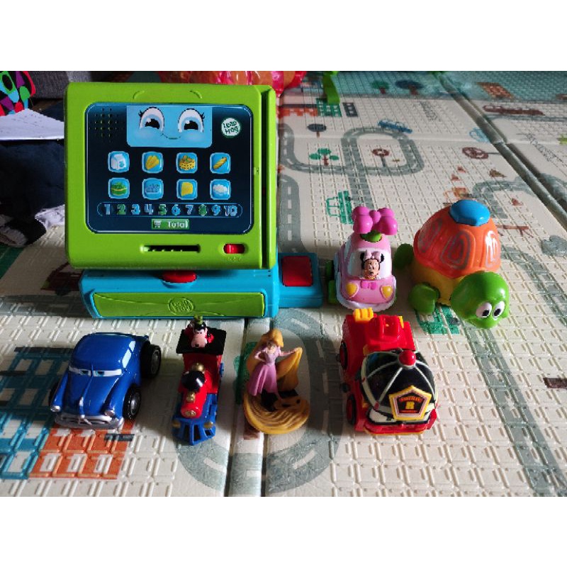 Paket mainan cashier leapfrog mobilan toy R Us mobil Disney mobil robot