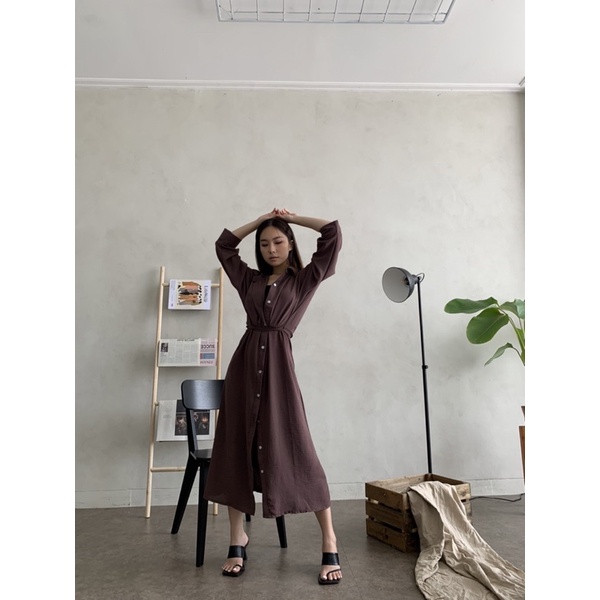 Seoul Dress / Dress Midi Wanita