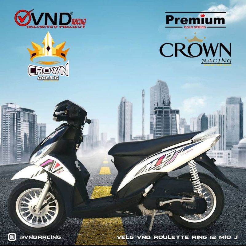 Velg VND Ring 12 Mio J / Mio GT / Soul GT 115 / Fino 115 / Xride 115