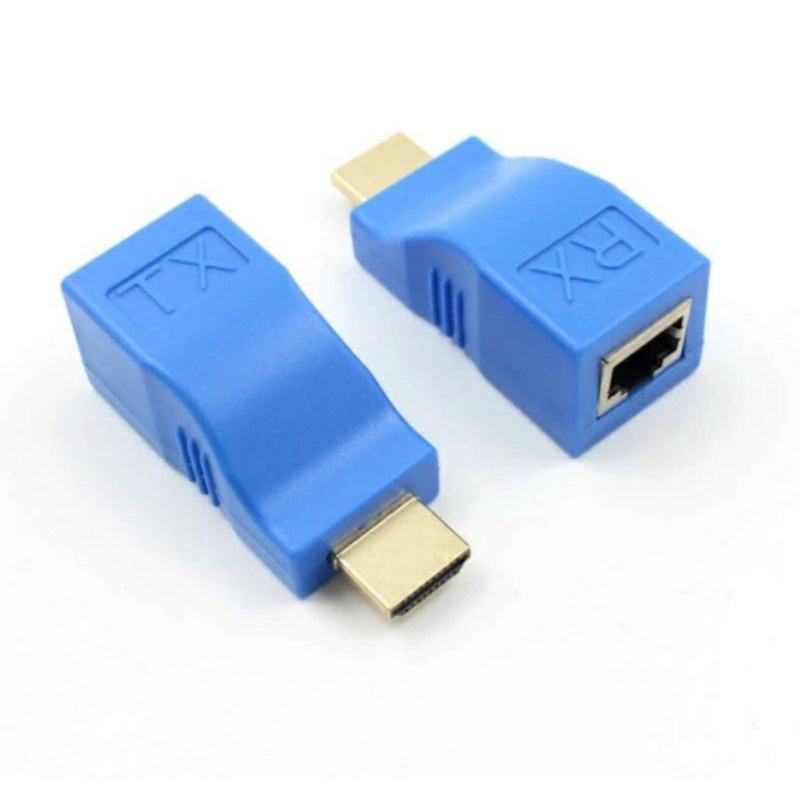 SKU-1005 HDMI EXTENDER 30M / 30 METER OVER SINGLE KABEL LAN RJ45