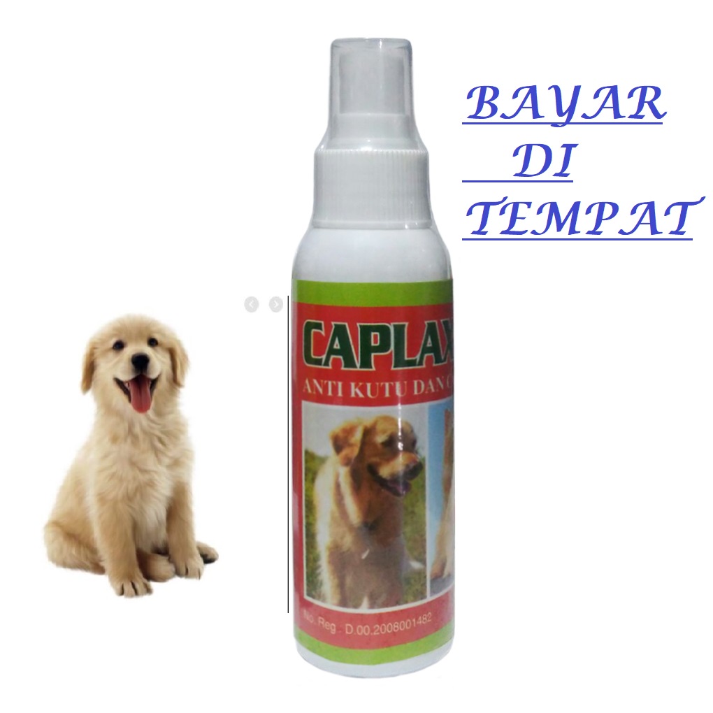 OBAT KUTU KUCING ANJING SEMPROT CAPLAK TUNGAU CAPLAX SPRAY