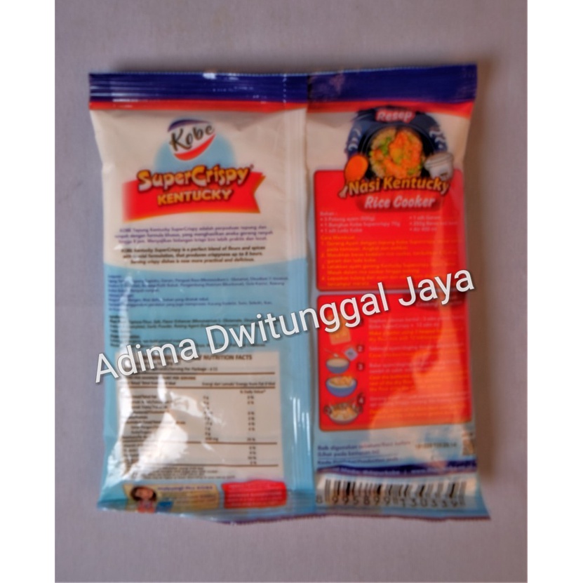 Tepung Bumbu Ayam Kentucky / Tepung Kentucky Supercrispy Kobe 210 gr